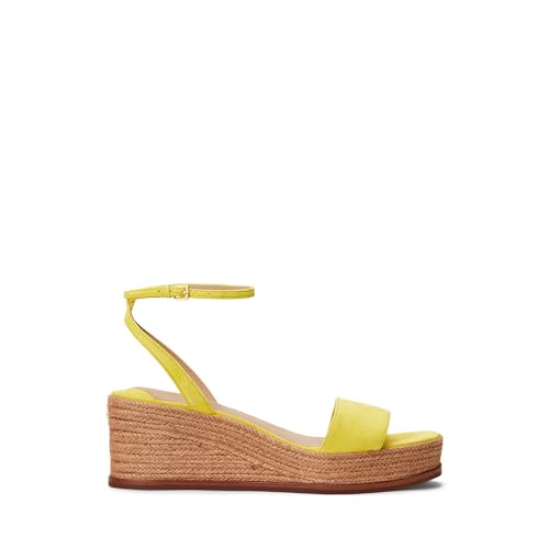 Image of Lauren Ralph Lauren womens Leona Suede Espadrille
