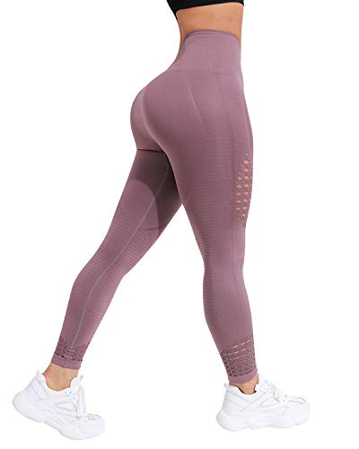 High Waist Seamless Workout Leggings for Women -  Gym Sport Running Yoga Pants