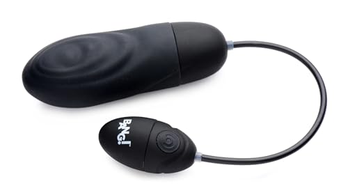 7X Pulsing Rechargeable Silicone Bullet - Black