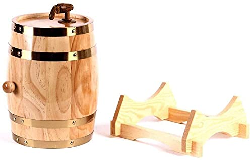 Whisky Decantador Whiskey Decanter Wine Decanter Cask Wine In Oak, Antique Oak 1.5/05.03. 10 Liter Handcrafted Using A Barrel For Beer Wine Beer Whiskey Harbor Liquor Decanters (Size : 10L) #TOP3