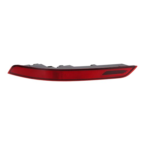 Hihaha No.95863110510 Rear Bumper Tail Light Shell for Porsche Cayenne 2015-2017 Rear Left Lower Rear Bumper Reflector Stop Lamp Brake Light Cover 1pc ABS Red Black