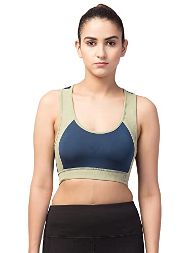 Image of Kopykat Women's Non Padded Wire Free Fourway Karara Lycra Sports Bra