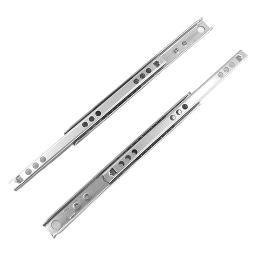 Scegli cassetti per il servizio pesante, vetrini per cassetti da 2 pc, guide di capacità di carico forte da 13, 5 pollici con viti per armadi, mobili per gioielli, sottomissione