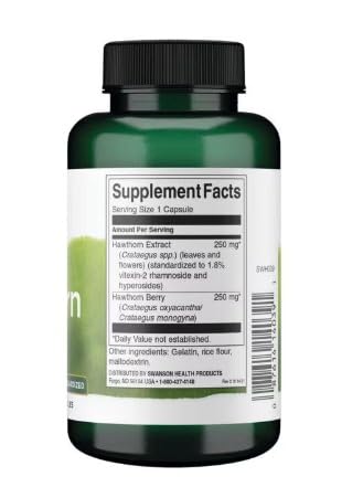 Swanson Hawthorn Berry Supplement Capsules
