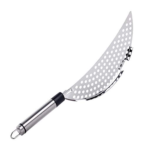 Passoire à casserole en acier inoxydable avec poignée pour égoutter facilement le lave-vaisselle - Compatible avec toutes les casseroles et bols Cover
