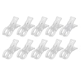 QUARKZMAN 10 Pezzi Clip per Archi di Palloncini Plastica Trasparente