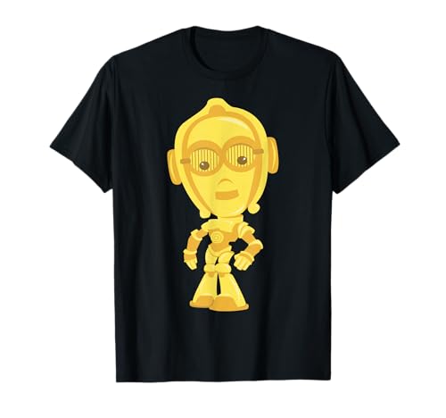 T-shirt Star Wars C-3PO avec grand imprimé graphique pour homme et fan de la saga