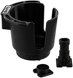 Scotty #311-BK Cup Holder with Rod Holder Post and Bulkhead Black image 5