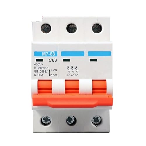Disjoncteur MCB-M7-3P 16A triphasé pour tableau électrique domestique
