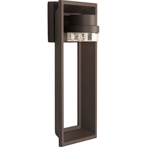One-Day Sale: Up to 60% Off Progress Lighting P560029-129-30 Z-1010 One-Light LED Wall Lantern, Architectural Bronze