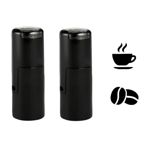 Personalized Coffee & Address Rubber Stamp (T-Coffee)