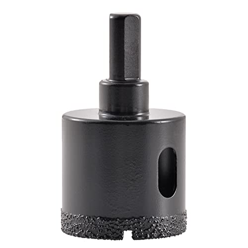 KATUR Diamond Drill Bit Brazed Core Hole Saw 38mm, Hollow Hole Cutter for Glass Porcelain, Tile, Marble, Ceramic, Granite