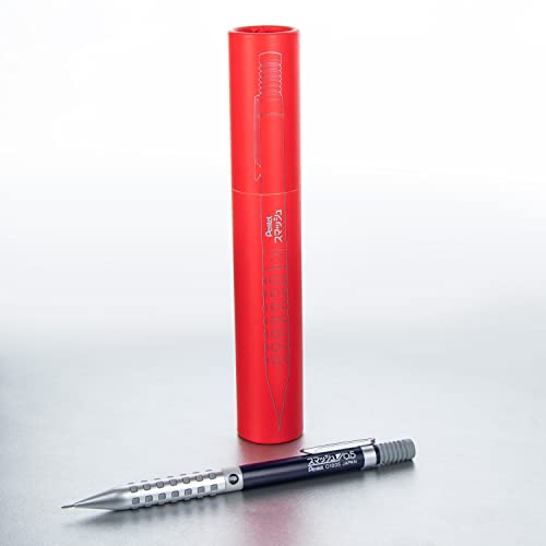 Image of Pentel Smash Drafting Mechanical Pencil (0.5mm) - Special Edition Silver and Navy w /Tube