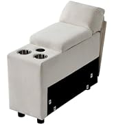 Ivory Modern Boucle Swivel Accent Chair for Living Room and Bedroom
