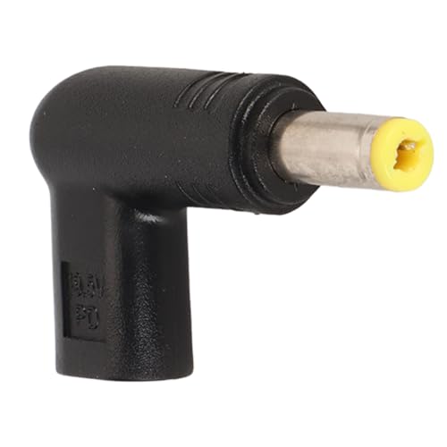 Adattatore C a CC Tipo C Femmina a CC 5.5x2.5 Mm 18.5-20 V Angolato da 90 Gradi Trigger PD Emulatore per Laptop Supporto di Ricarica Rapida PD da 100 W usb