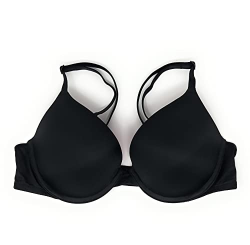 Victoria's Secret Pink Wear Everywhere Push-Up Bra 34C Solid Black