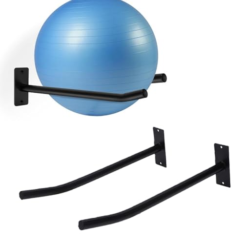 Soporte de Pared para Pelotas de Ejercicio Antióxido con Revestimiento Impermeable