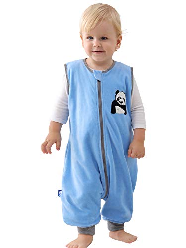 Image of Baby Sleep Sack with Legs Spring Autumn Warm Infant Toddler Wearable Blankets For Walkers 6Months-4T
