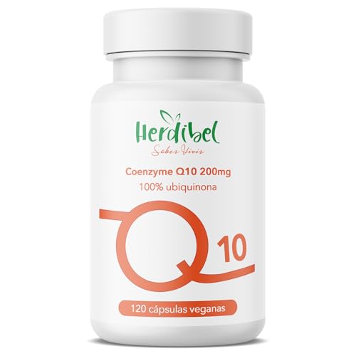 Coenzima Q10 200mg, 120 cápsulas veganas