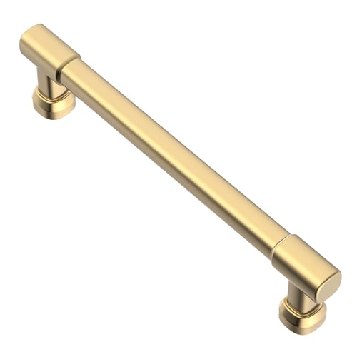 Alzassbg Cabinet Pulls, Champagne Bronze, 5 Inch Hole Centers, Zinc