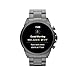 Fossil Unisex Gen 6 44mm Stainless Steel Touchscreen Smart Watch, Color: Smoke (Model: FTW4059V)