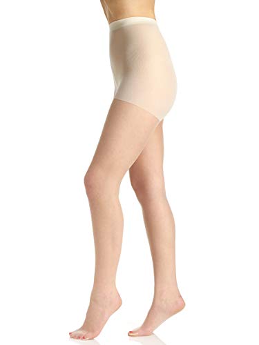 Image of Berkshire 4408 Women's Ultra Sheer Non Control Top Pantyhose - 15 Denier Tights for Women's with Sandalfoot Toe