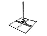 Höhe: 110 cm / Halterrohr: Ø 60 mm x 2 mm neigbar bis 10°