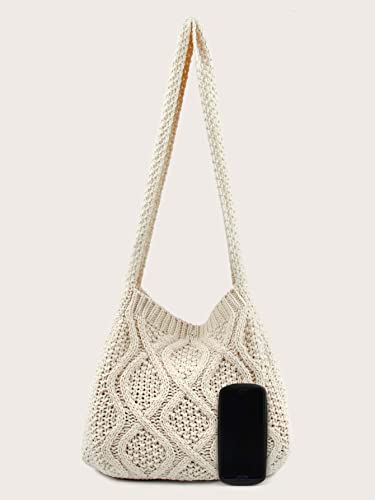 Bolso Tote Tejido Para Mujer miniatura 7