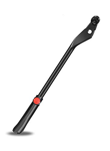 SOULBEST Pata de Cabra para Bicicleta - Aluminio Soporte Ajustable del Retroceso de Bici Caballete Bicicleta con Llave Hexagonal y Campana de Bicicleta 22