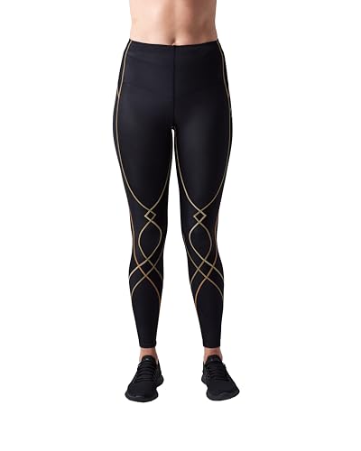 CW-X Women's Stabilyx Joint Support Compression Tight, Leggings for Running and Recovery, 125809a