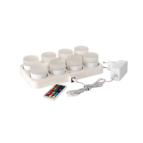 Duni Set mit LED-Kerzen, Mini, mit 8 Stück, Euroshoppingonline