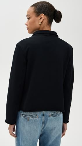 Frank & Eileen Women's Mini Belfast Crop Peacoat3