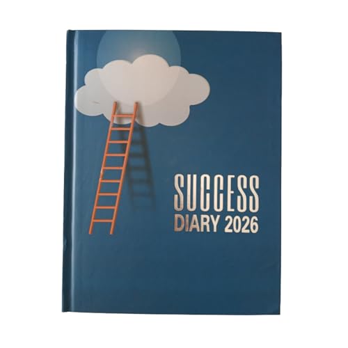 Image of TULMAN Yearly Organizer 2026 Diary, B5 Size (23 x 18 cm) Hardbound Planner with premium Design, Daily Writing Journal, Office & Study Organizer, Perfect for Students, Professionals (1, Blue)