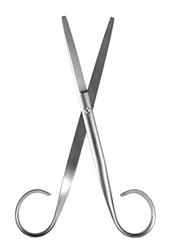 Rubis Edelstahl Schere - Präzise, handliche und hochwertige Papier Schere - Spitze rund-rund gerade Cover