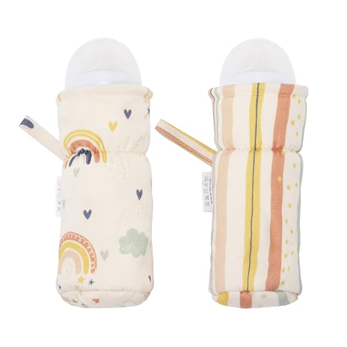 Image of abracadabra Bottle Cover (Set of 2) - Rainbow