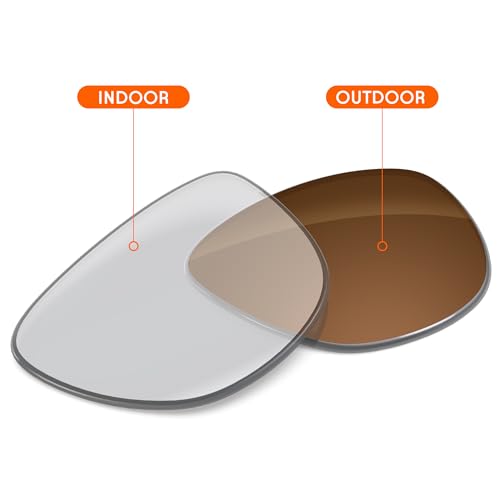 Image of Replacement Lenses Compatible with RayBan Meta Skyler RW4010 52mm AI Glasses, UV Protection, Transition