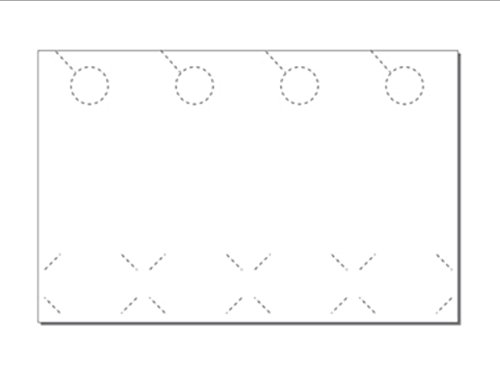 Print-Ready Door Hangers w Business Card Slits (4-1/4