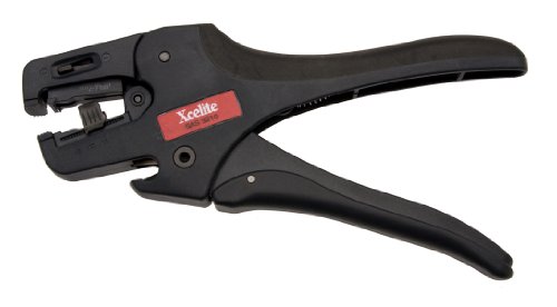 Xcelite SAS3210 Self-Adjusting Wire Stripper with Spring, 32-10 AWG Stripping Range, 7-1 2  Length, Fiberglass Grip