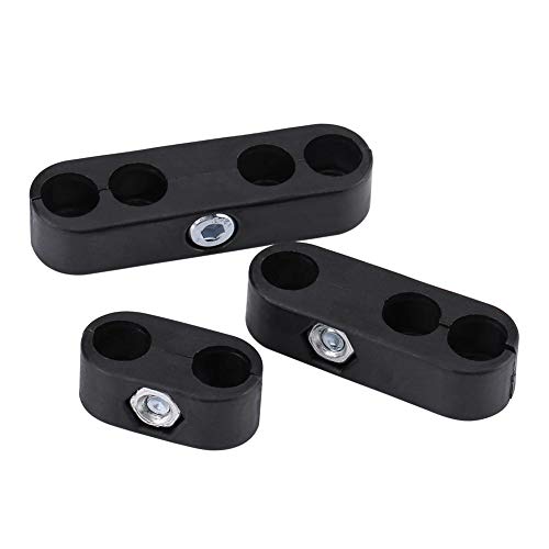 Séparateurs Fils Bougies Télescopiques 7-8 Mm – Kit 7 Pièces Argent + Clé – Organisation Moteur Anti-Feu Croisé