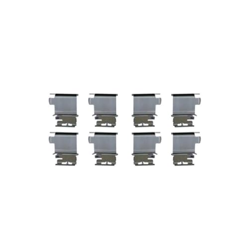 Image of Detroit Axle - Rear Brake Pads for Mercedes-Benz Freightliner Sprinter 1500 | 2500, Mercedes-Benz Sprinter 3500XD, Ceramic Brake Pads with Hardware Replacement