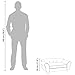 vidaXL Hundesofa Schwarz 72x45x30cm Plüsch Hundebett Hundecouch Katzensofa