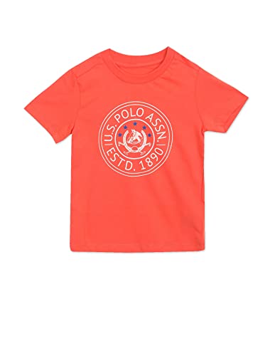 Image of U.S. Polo Assn. Kids Boy's Regular Fit T-Shirt