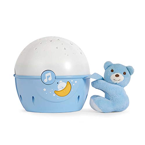 Chicco Next2Stars Luce Notturna per Bambini con Pupazzo - Proiettore Stelle Soffitto per Culla e Lettino Neonati, con...