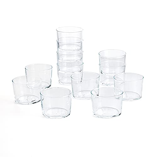 Luminarc Chiquito, Set 12 vasos cristal chiquito 23 cl, 12 Unidad (Paquete de 1)