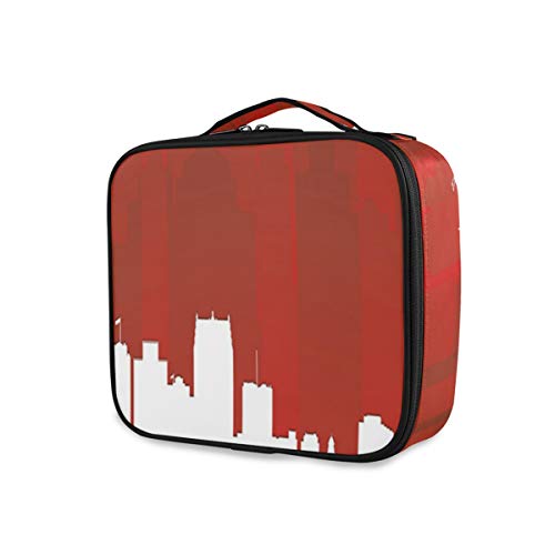 Preisvergleich Produktbild SUGARHE Entwurf mit süßer und hübscher Retro Sich wiederholender ZusammensetzungKosmetiktasche Make Up Bag Schminktasche, Kosmetik Reise Kulturbeutel Täschchen mit Reißverschluss