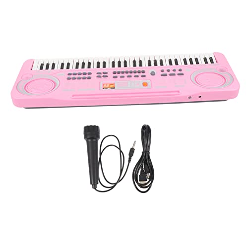 SUPVOX 1 Pieza Juguetes De Órganos Electrónicos Piano De Juguete Multiusos Piano De Juguete Útil Rosa Plástico Abs y Componentes Electrónicos Respetuosos con El Medio .