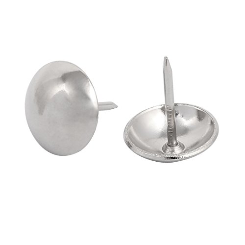 Uxcell A16081800UX0642 19Mm Dia Stainless Steel Thumbtack Upholstery Decorative Tack Nail Pushpin 60Pcs thumb #1