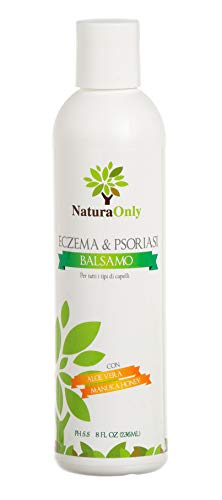 Après-shampooing eczéma et psoriasis naturel pour le soin apaisant du cuir chevelu irrité 250ml