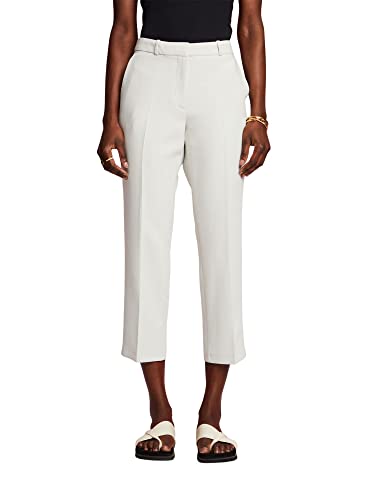 ESPRIT Collection Damen 033eo1b312 Hose, 050/Pastel Grey, 34