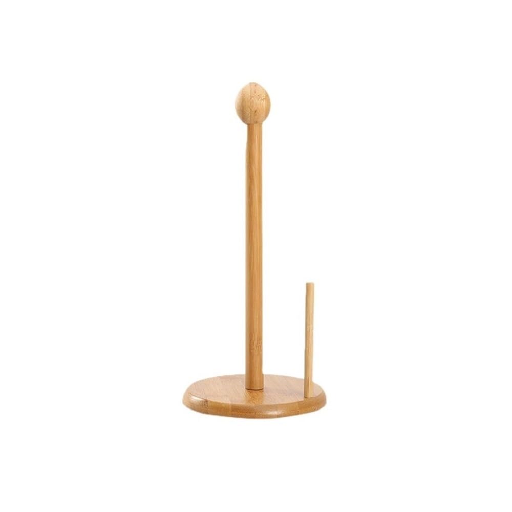 Paper Towel Rack Kitchen Roll Holder Free Standing Paper Towel Stand Countertop Organizer for and Bathroom Organization Kitchen Accessories